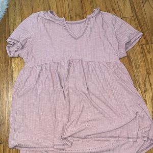 Babydoll short sleeve t-shirt